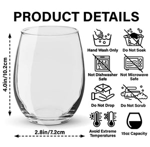 America 250 Years of Freedom Patriotic Eagle Flag Wine Glass HA75 897344