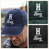 Personalized Custom Name On Washed Denim Baseball Cap TH10 896169