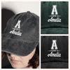Personalized Custom Name On Washed Denim Baseball Cap TH10 896169