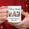 Custom Photo Merry Christmas 3D Inflated Effect Mug For Dad TH10 894315