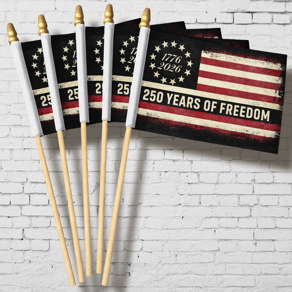 Small Parades 250 Years American Betsy Ross Handheld Flag HO82 900956