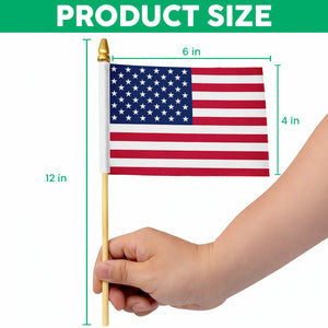 American Flag Handheld Flag, For Patriotic Parades and Celebrations HO82 900950