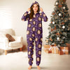 Custom Face and Name Christmas Onesie Pajamas HO82 903690