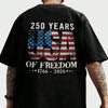250 Years USA Of Freedom Backside Shirt TH10 896301