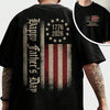 Custom Name USA 250th Anniversary Front & Back Shirt HA75 920940