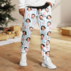 Custom Couple Face Plaid Sweatpants, Personalized Matching Holiday Pants HA75 922228