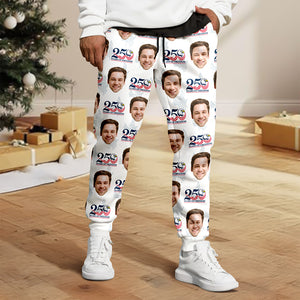 Custom Face Celebrate America 250th Anniversary of Freedom Sweatpants CH07 899758