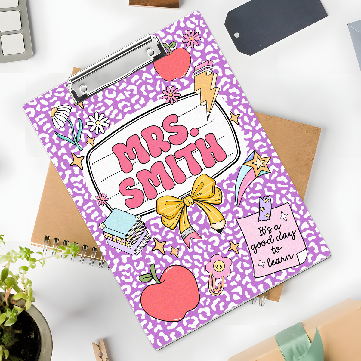 Custom Teacher Name Clipboard Personalized Teacher Appreciation Gifts CH07 896144