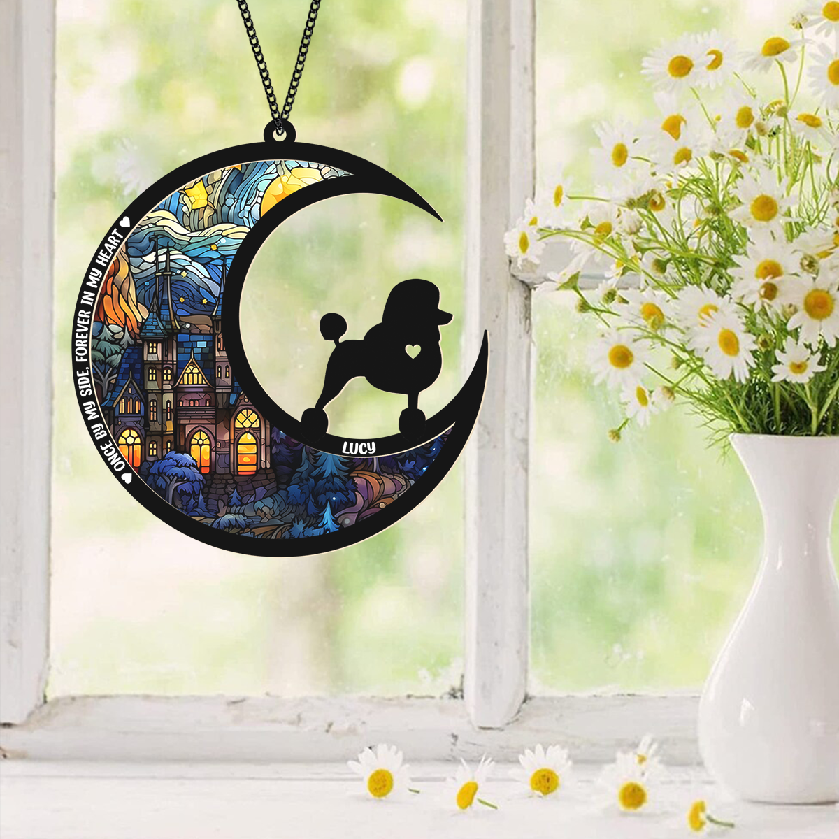 If Love Could Have Saved You, You Could Lived Forever Personalized Dog Loss Suncatcher Memorial CH07 896170