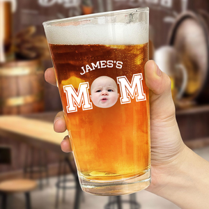 Custom Kid Photo Beer Glass Personalized Father's Day Gift Birthday Gift CH07 895848