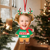 Custom Photo Baby Santa - Personalized Family Acrylic Ornament CH07 899196