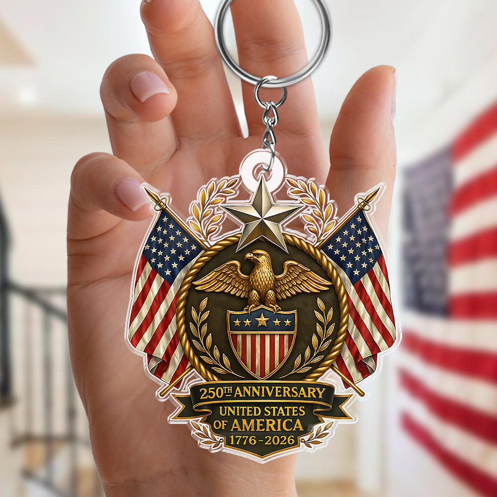 250th Anniversary United States Of America Acrylic Keychain TH10 898941
