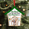 Custom Photo Dog Loss Memorial Wood Ornament CH07 896906
