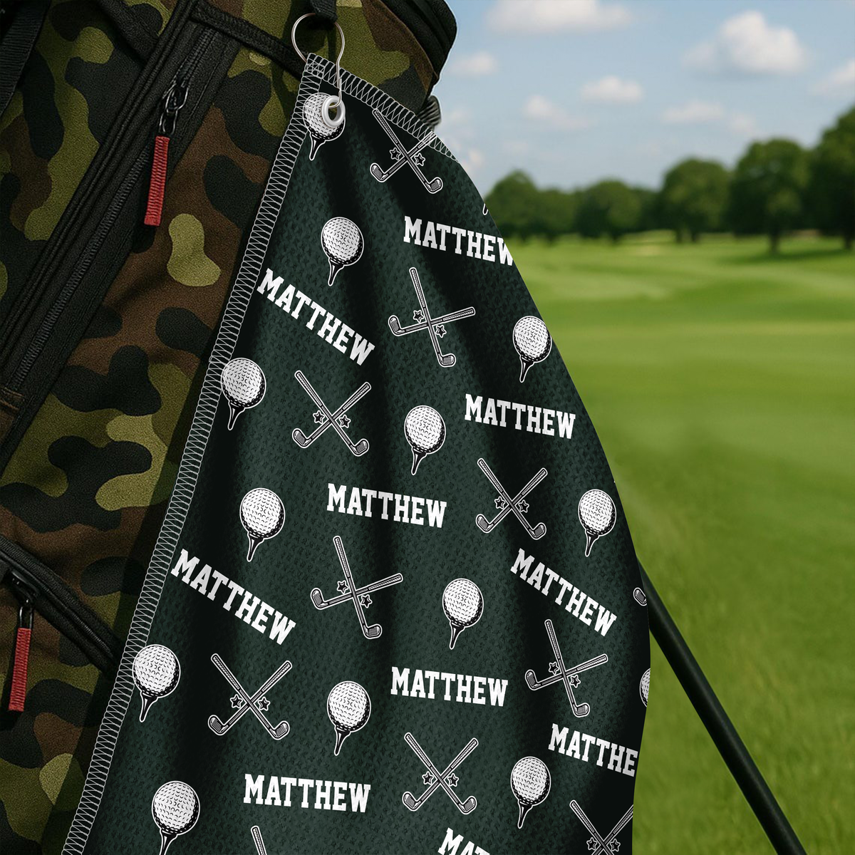 Golf Custom Name - Personalized Golf Towel Gift For Golf Lovers HA75 892590