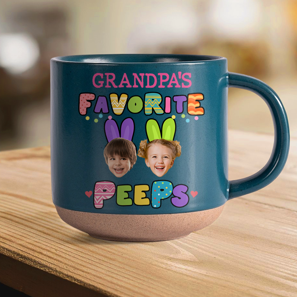 Custom Photo Favorite Peep For Easter Day Pottery Mug HO82 901184
