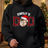 Custom Kid Face Dark Shirt Christmas Gift For Dad Mom HO82 894404