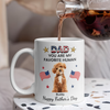 Custom You're My Favorite Flag America Accent Mug for Dog Lovers LM32 899129