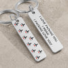 Personalized I F*cking Love You Metal Keychain For Couple TH10 170777