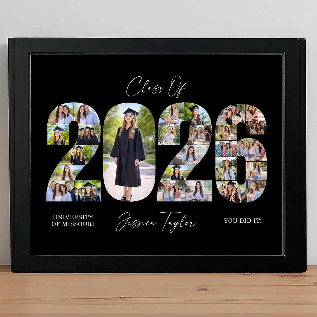 Personalised Graduation Photo Class of 2026 Picture Frame Gift for Seniors HO82 901820
