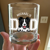 Personalized Dog Cat Dad Whiskey Glass Gift For Father's Day, Birthday Gifts HO82 893952