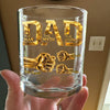 Personalized The Man The Myth The Legend Dad Whiskey Glass CH07 911360