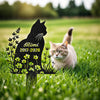 Custom Name Cat Grave Marker - Personalized Pet Memorial Garden Stake HO82 902188