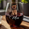 Custom Dog Photo Wine Glass – Personalized Gift for Pet Lover TH10 169089