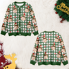 Custom Face Photo Christmas Pattern Cardigan Christmas Gift HO82 900398