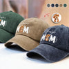 Custom Photo Dog Cat - Dog Mom Cat Mom Washed Denim Baseball Cap HA75 897008