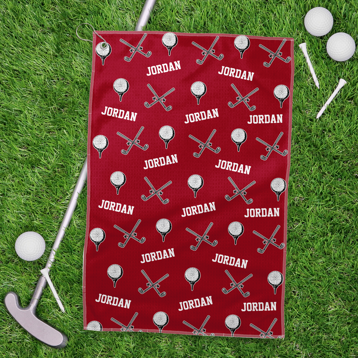 Golf Custom Name - Personalized Golf Towel Gift For Golf Lovers HA75 892590