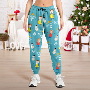 Custom Face Kid Best Mom Ever, Best Dad Ever Sweatpants HA75 892868