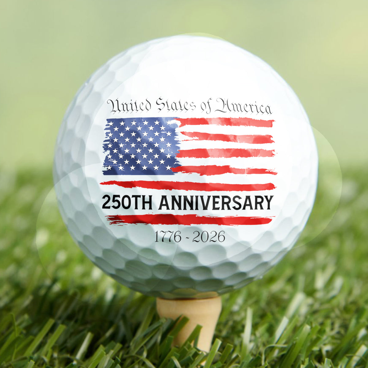 USA 250th Anniversary Golf Ball TH10 169121