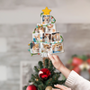 Custom Dog Photo Christmas Tree Acrylic Topper Gift For Dog Lover CH07 899026