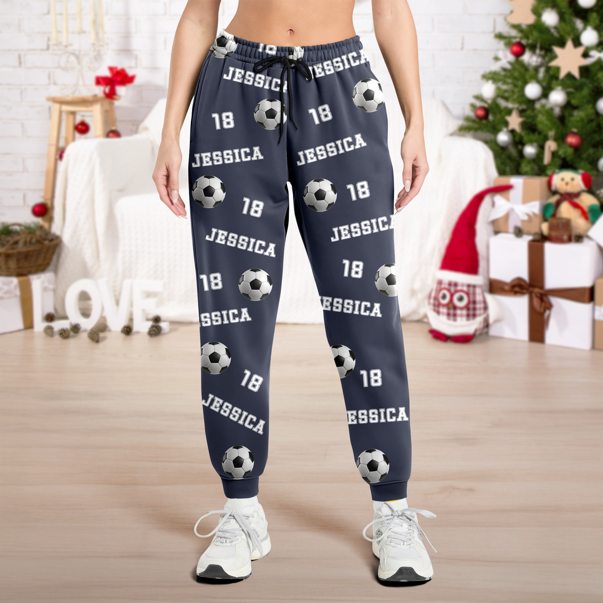 Custom Name, Number Soccer - Personalized Sweatpants HA75 897670