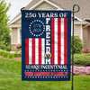 Custom Family Name 250 Years Of Freedom Garden Flag Patriotic Decor CH07 910130