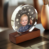 Custom Babys Photo First Round Acrylic Frame Block HO82 894158
