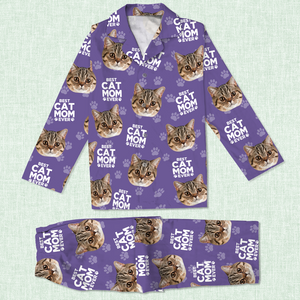 Custom Photo Best Dad Mom Ever For Pet Lover Pajamas TH10 894161
