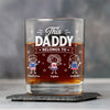 Custom Kid Names This Papa Belongs To Whiskey Glass - Personalized Father’s Day Gift CH07 911388