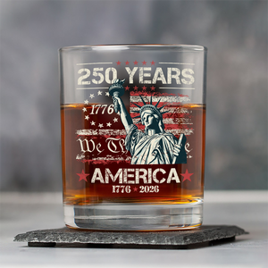 Celebrate Our America 250th Anniversary We The People Whiskey Glass CH07 896718