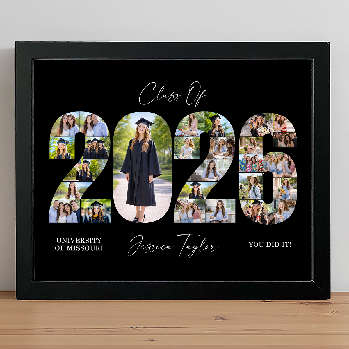 Personalised Graduation Photo Class of 2026 Picture Frame Gift for Seniors HO82 901820