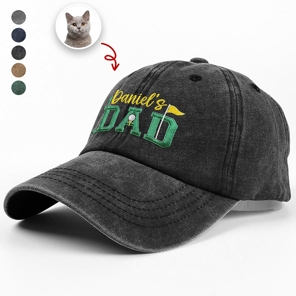 Custom Dad Golf Hat – Embroidered Baseball Cap Gift for Father HO82 902322