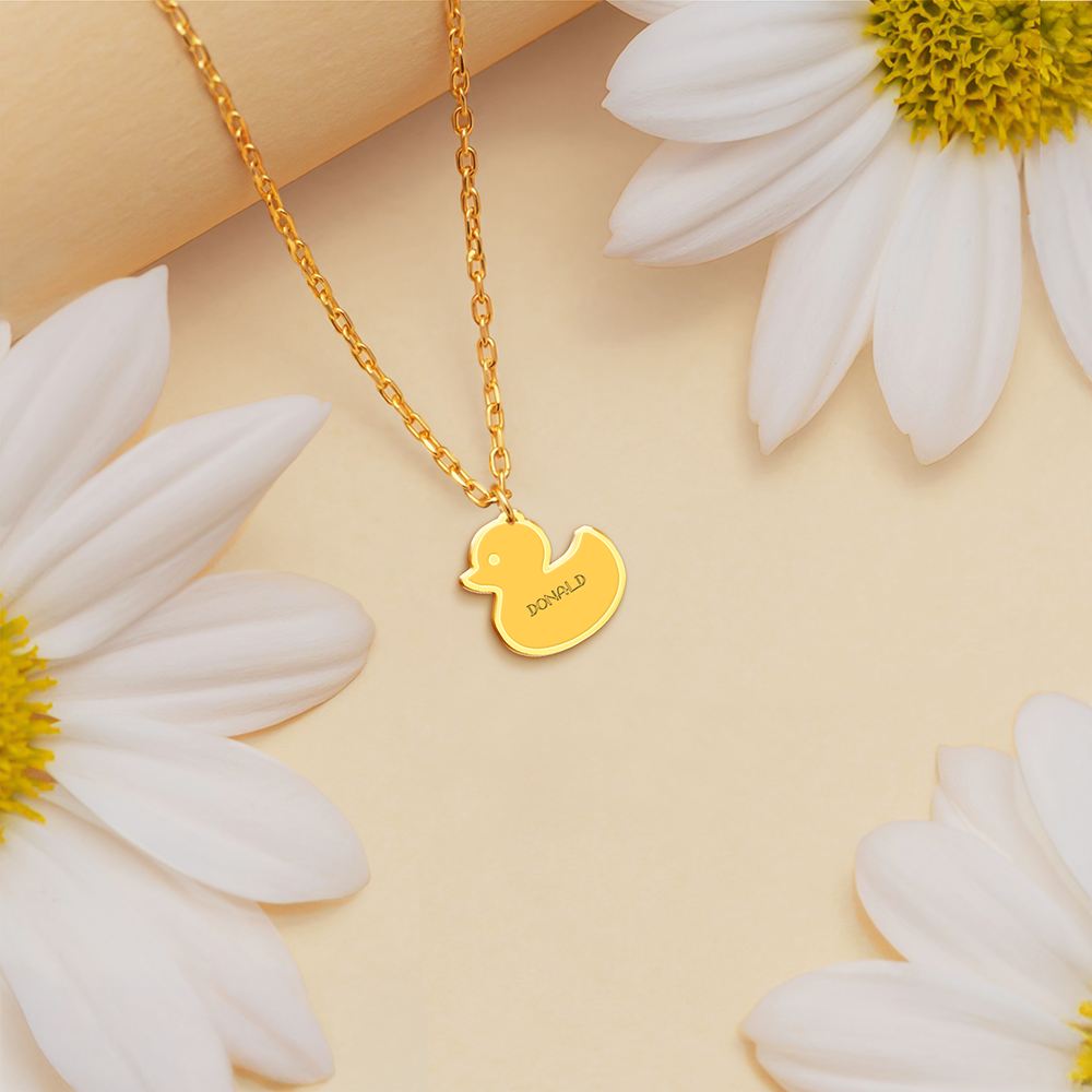 Personalized Paw Print Name Shape Necklace For Pet Lovers LM32 893423