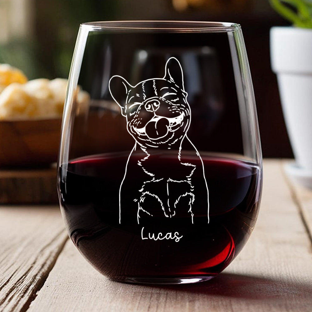 Custom Dog Line Photo Gift for Pet Lovers CH07 910174