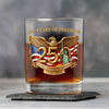 250 Years Of Freedom USA 250th Anniversary 1776-2026 Whiskey Glass CH07 911190
