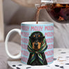Custom Dog Photo Watercolor Print Full Mug - Personalized Pet Mug, Custom Dog Lover Gift for Family & Friends CH07 180094