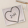 Personalized Custom Couple Name On Heart 2-Layered Wooden Plaque With Stand Valentine's Day TH10 896985