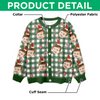 Custom Face Photo Christmas Pattern Cardigan Christmas Gift HO82 900398