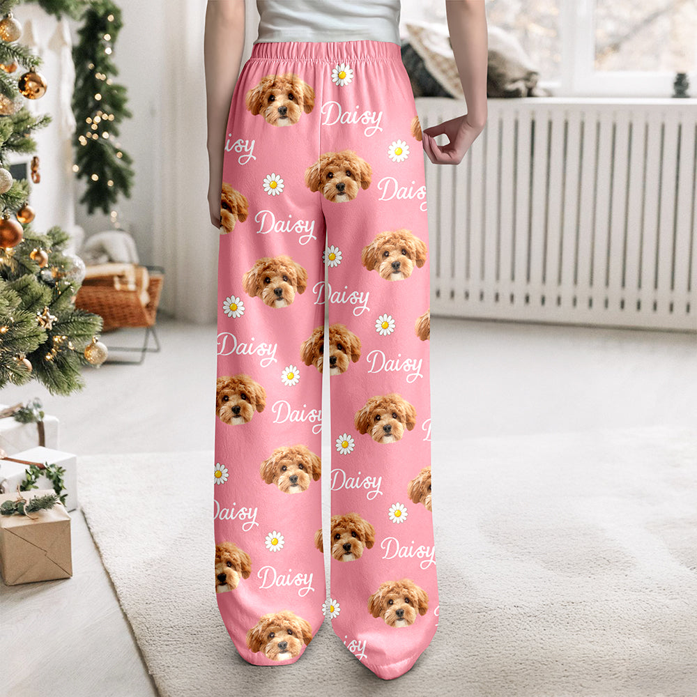 Personalized Dog Face & Name Sweatpants Gift For Dog Mom Dog Dad CH07 180782