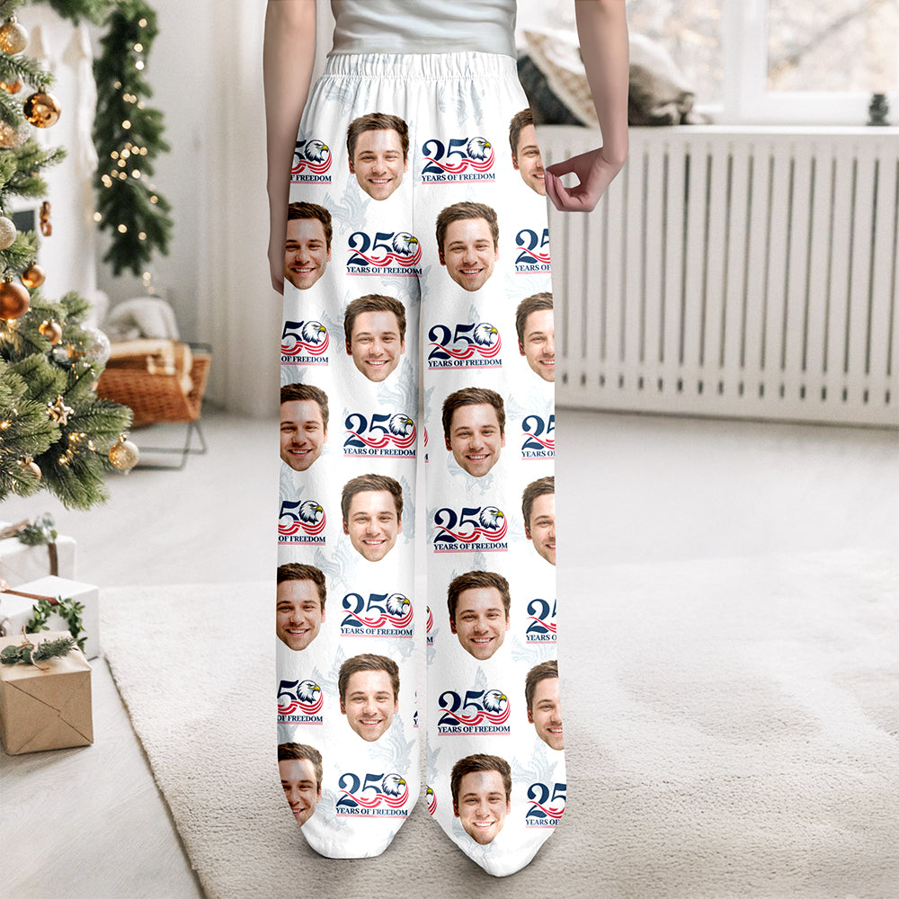 Custom Face Celebrate America 250th Anniversary of Freedom Sweatpants CH07 899758