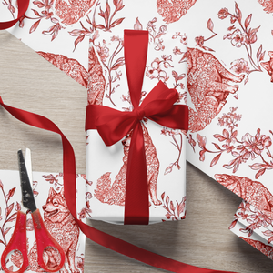 Dog Toile Fabri - Personalized Wrapping Paper Gift For Dog Lover CH07 896304